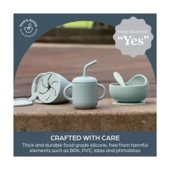 Dreambaby Suction Plates & Bowls|Dishes, Utensils & Food Containers*- Scoop Suction Bowl Seafoam
