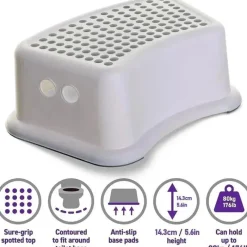 Dreambaby Step Stools*- Step Stool for Kids, Grey