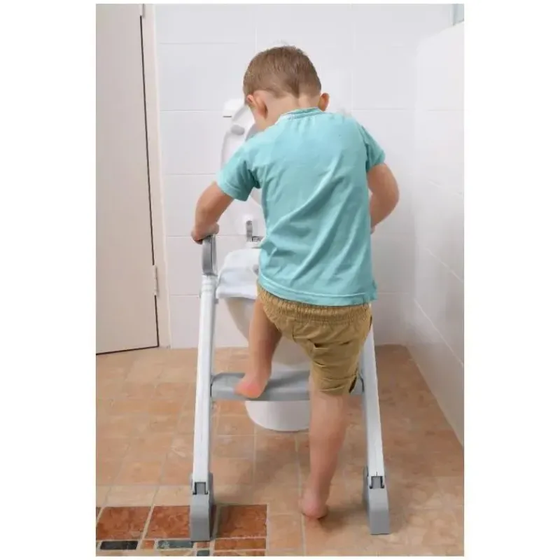 Dreambaby Step Stools*- Toddler Step-Up Toilet Seat, Gray