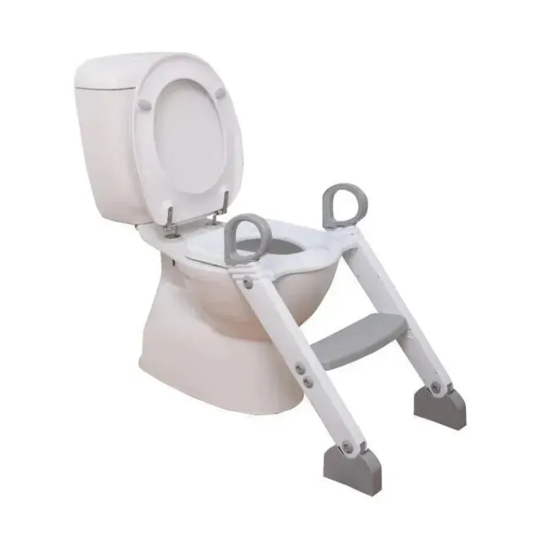Dreambaby Step Stools*- Toddler Step-Up Toilet Seat, Gray