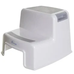 Dreambaby Step Stools*- 2-Up Step Stool, Grey/White