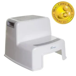 Dreambaby Step Stools*- 2-Up Step Stool, Grey/White