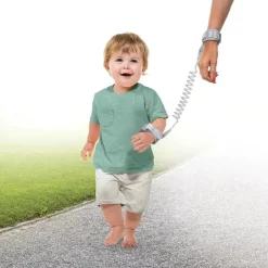 Dreambaby Harnesses*- Within Reach Wrist Leash Link, 6 Months to 4 Years, Grey, Model L2240