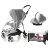 Dreambaby Weather Shields & Nets*Travel System Insect Netting, White