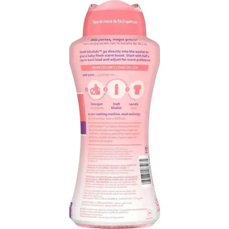 Tender Corporation Laundry & Accessories*Dreft - Blissfuls Baby Fresh Scent In-Wash Scent Booster Beads, 10oz