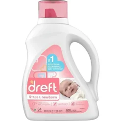 Tender Kisses Laundry & Accessories*Dreft Newborn Baby Liquid Laundry Detergent - 64 Loads - 100 Fl Oz
