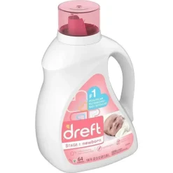 Tender Kisses Laundry & Accessories*Dreft Newborn Baby Liquid Laundry Detergent - 64 Loads - 100 Fl Oz
