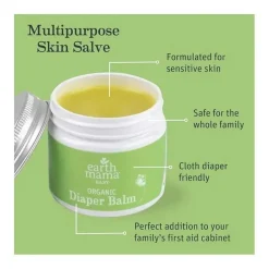 Earth Mama Gift For Mom|Organic*- Organic Economy Size Diaper Balm