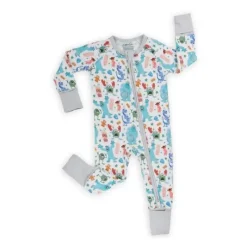 Ellie Sue Baby Sleepwear*- Baby Monsters Zipper Romper