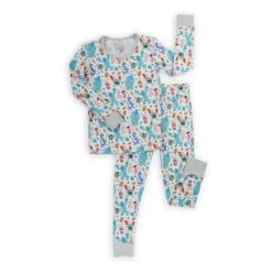 Ellie Sue Baby Sleepwear*- Baby Monsters Bamboo Pajama Set