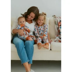 Ellie Sue Baby Sleepwear*- Baby Ohana Zipper Romper