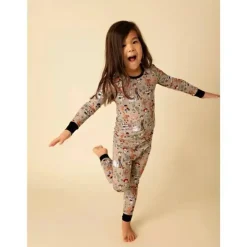 Ellie Sue Baby Sleepwear*- Baby Round Up Gang Bamboo Pajamas