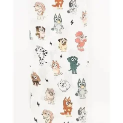 Ellie Sue Blankets & Quilts*- Blue Dog & Friends Bamboo Muslin Blanket