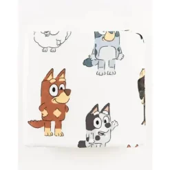Ellie Sue Blankets & Quilts*- Blue Dog & Friends Bamboo Throw Blanket