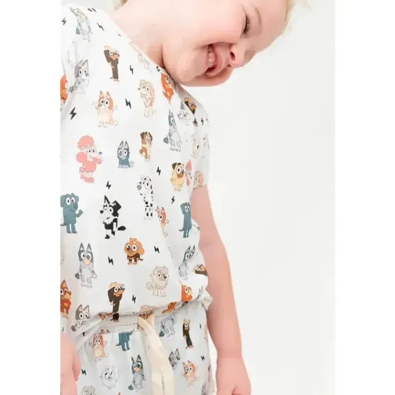 Ellie Sue Baby Sleepwear*- Bluey & Friends Bamboo Lounge Set