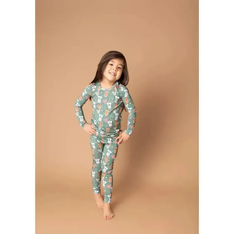 Ellie Sue Baby Sleepwear*- Disney Mickey Christmas Magic Pajamas