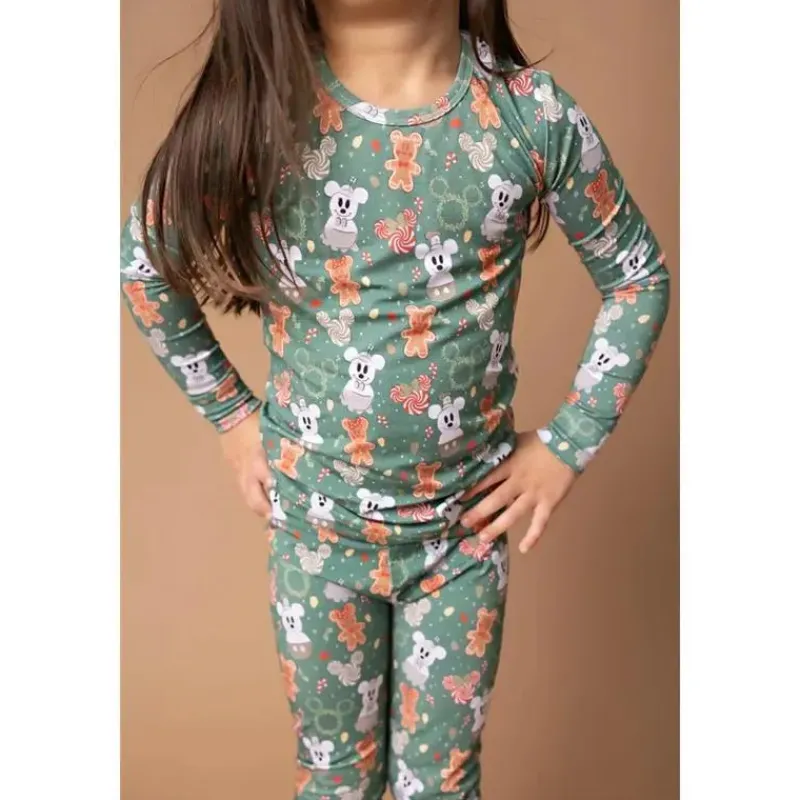 Ellie Sue Baby Sleepwear*- Disney Mickey Christmas Magic Pajamas