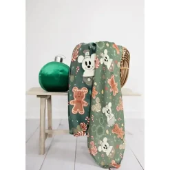 Ellie Sue Blankets & Quilts*- Disney Mickey Christmas Magic Muslin Blanket