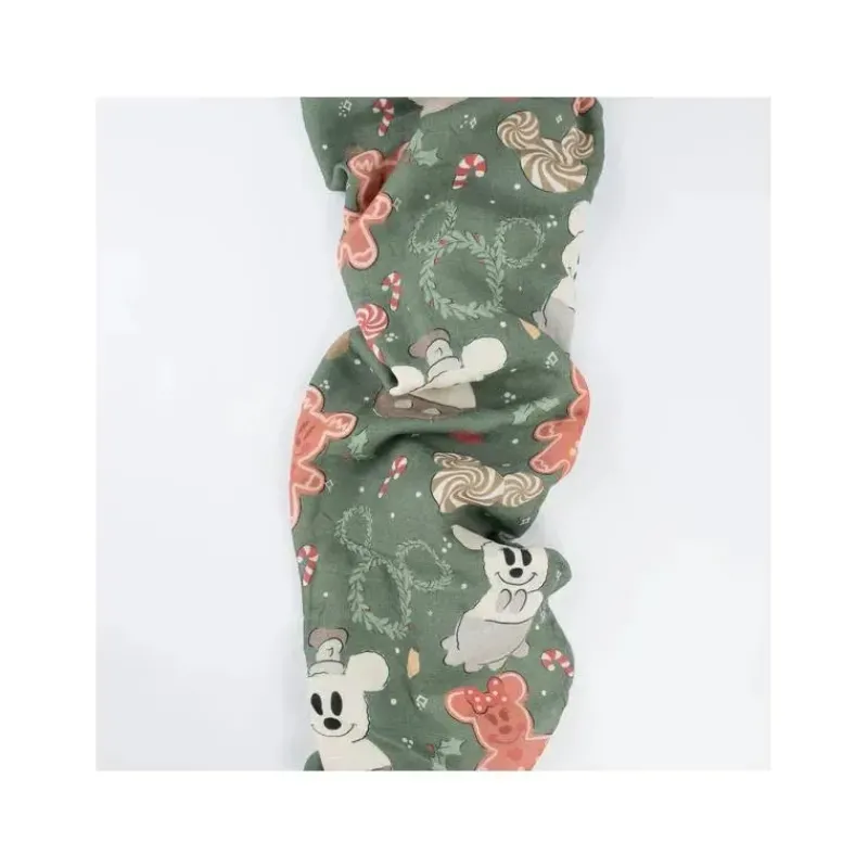 Ellie Sue Blankets & Quilts*- Disney Mickey Christmas Magic Muslin Blanket