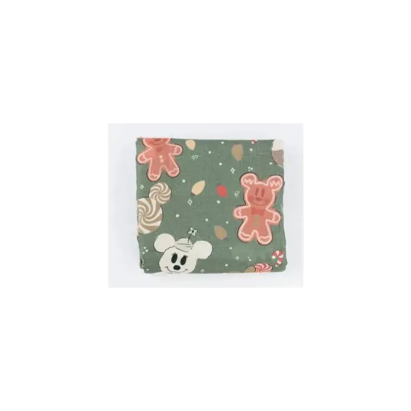 Ellie Sue Blankets & Quilts*- Disney Mickey Christmas Magic Muslin Blanket