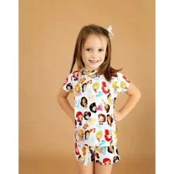Ellie Sue Disney Princess|Baby Sleepwear*- Princess Bamboo Lounge Set