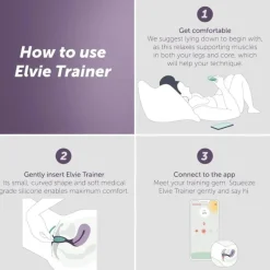 Elvie Postpartum|Cool Baby Products*- Trainer Smart Kegel Exerciser
