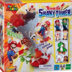 Epoch Toys For 3 Year Old*- Super Mario Blow Up! Shaky Tower