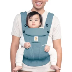 Ergobaby Front, Hip And Backpack Carriers*Ergo Baby - Omni Breeze, Slate Blue