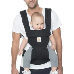 Ergobaby Front, Hip And Backpack Carriers*Ergo Baby Four Position 360 Baby Carrier, Black