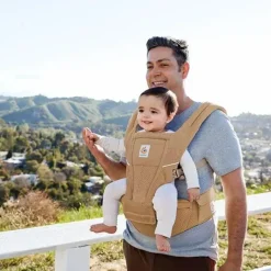 Ergobaby Front, Hip And Backpack Carriers*- Baby Carrier Alta Hip Seat, Camel Brown