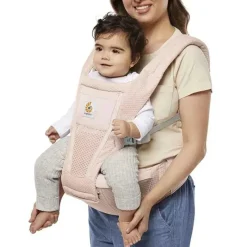 Ergobaby Front, Hip And Backpack Carriers*- Baby Carrier Alta Hip Seat, Pink Quartz