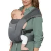 Ergobaby Front, Hip And Backpack Carriers*- Embrace Baby Carriersoft Air Mesh, Washed Black