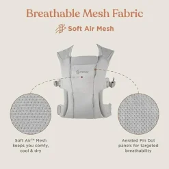 Ergobaby Front, Hip And Backpack Carriers*- Embrace Baby Carrier, Cream