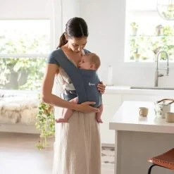 Ergobaby Front, Hip And Backpack Carriers*- Embrace Baby Carrier, Oxford Blue