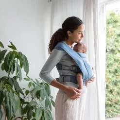 Ergobaby Front, Hip And Backpack Carriers*- Embrace Baby Carrier, Oxford Blue