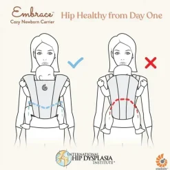 Ergobaby Front, Hip And Backpack Carriers*- Embrace Knit Newborn Carrier - Soft Navy