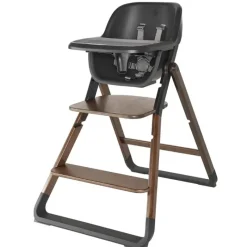 Ergobaby High Chair*- Evolve High Chair, Dark Wood (Kitchen Helper Piece is sold separately)