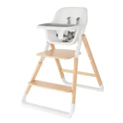 Ergobaby High Chair*- Evolve High Chair, Natural Wood (Kitchen Helper Piece is sold separately)