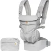 Ergobaby Front, Hip And Backpack Carriers*- Omni 360 Baby Carrier Cool Air Mesh, Pearl Grey