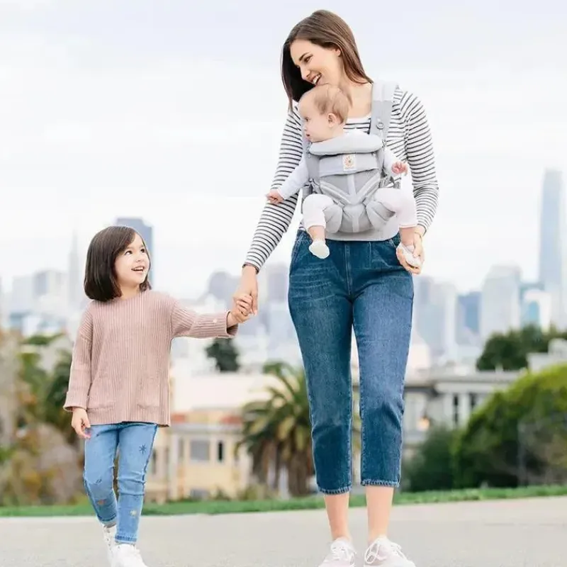 Ergobaby Front, Hip And Backpack Carriers*- Omni 360 Baby Carrier Cool Air Mesh, Pearl Grey