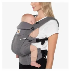 Ergobaby Front, Hip And Backpack Carriers*- Omni Breeze Baby Carrier, Graphite Grey