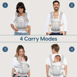 Ergobaby Front, Hip And Backpack Carriers*- Omni Dream All Carry Positions SoftTouch Cotton Baby Carrier, Natural Dots