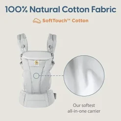 Ergobaby Front, Hip And Backpack Carriers*- Omni Dream All Carry Positions SoftTouch Cotton Baby Carrier, Natural Dots