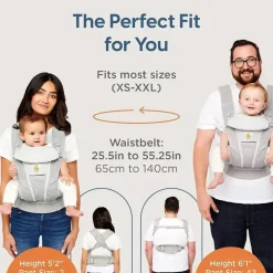 Ergobaby Front, Hip And Backpack Carriers*- Omni Dream All Carry Positions SoftTouch Cotton Baby Carrier, Natural Dots