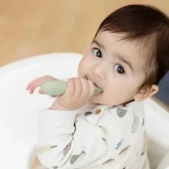 ezpz Oral & Nasal Care*- Baby-Led™ Toothbrush, Sage