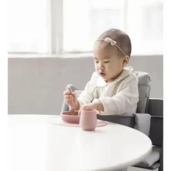 ezpz Utensils & Accessories|Dishes, Utensils & Food Containers*- First Foods Set, Blush