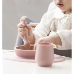 ezpz Utensils & Accessories|Dishes, Utensils & Food Containers*- First Foods Set, Blush