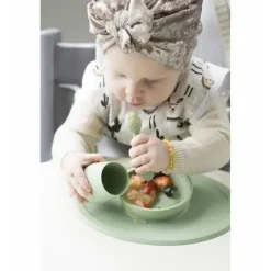 ezpz Utensils & Accessories|Dishes, Utensils & Food Containers*- First Foods Set, Sage