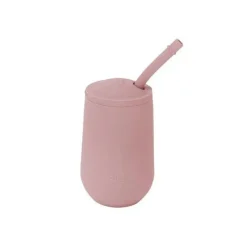 ezpz Straw, Sippy & Training Cups|Dishes, Utensils & Food Containers*- Happy Cup & Straw System, Blush
