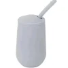 ezpz Straw, Sippy & Training Cups|Dishes, Utensils & Food Containers*- Happy Cup & Straw System, Pewter